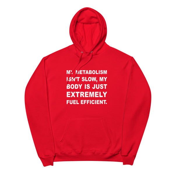 Fuel Efficient Body - Unisex fleece hoodie