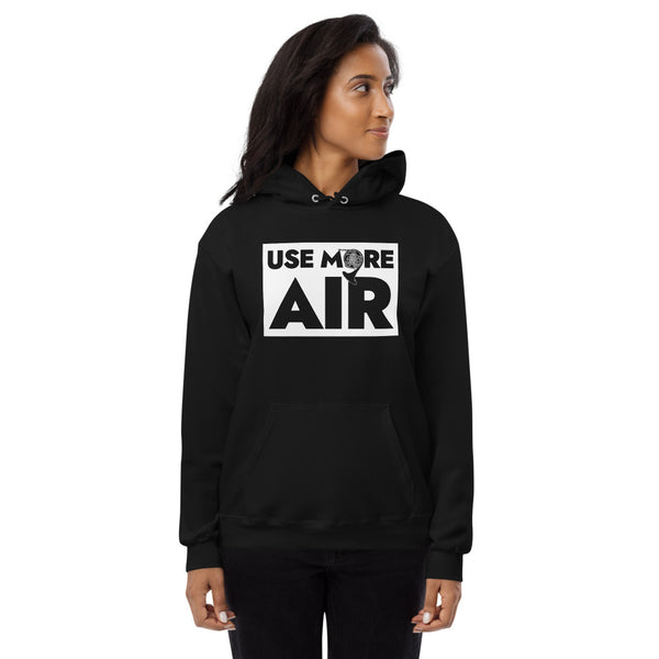 Use More Air - French Horn - Fleece Hoodie