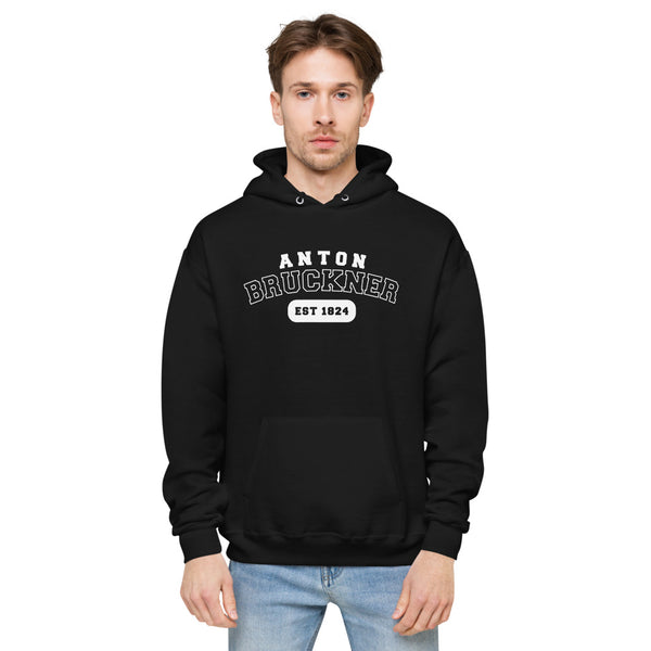 Anton Bruckner - US College Style Fleece Hoodie