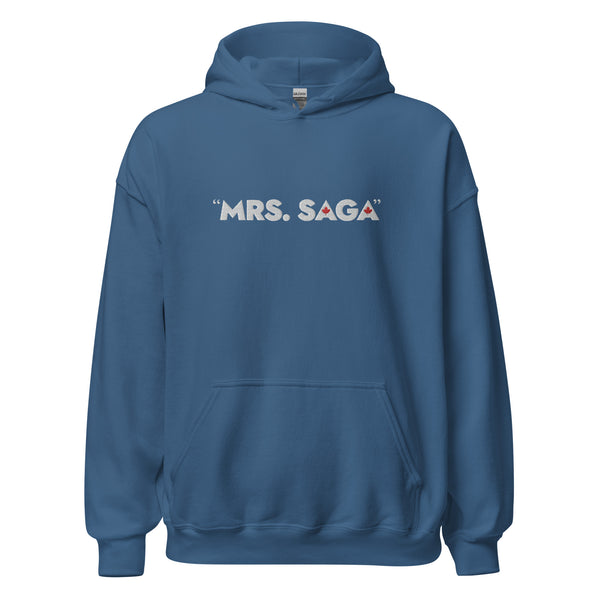 Mrs. Saga - Embroidered Hoodie