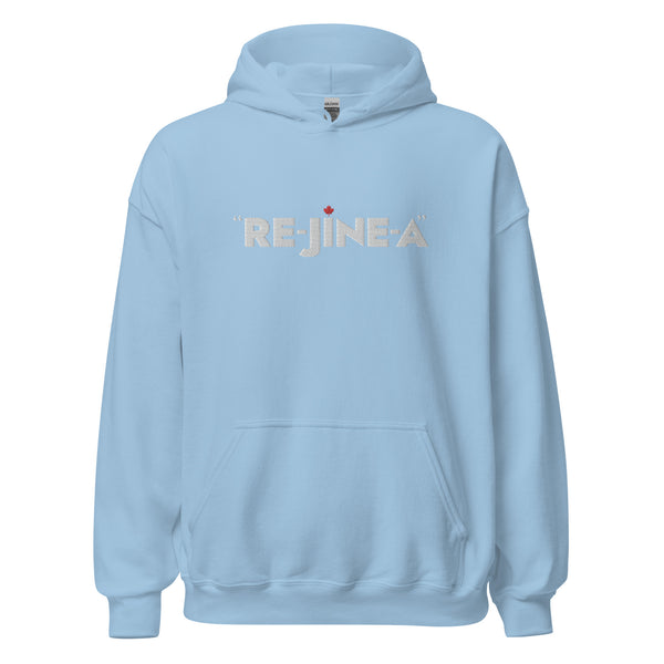 Re-jine-a - Embroidered Hoodie