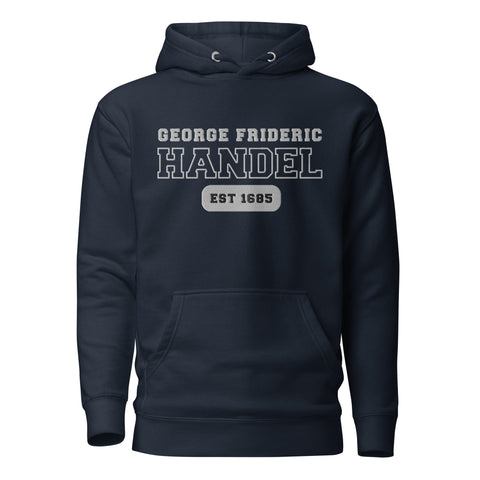 George Frideric Handel - Premium US College Style Hoodie
