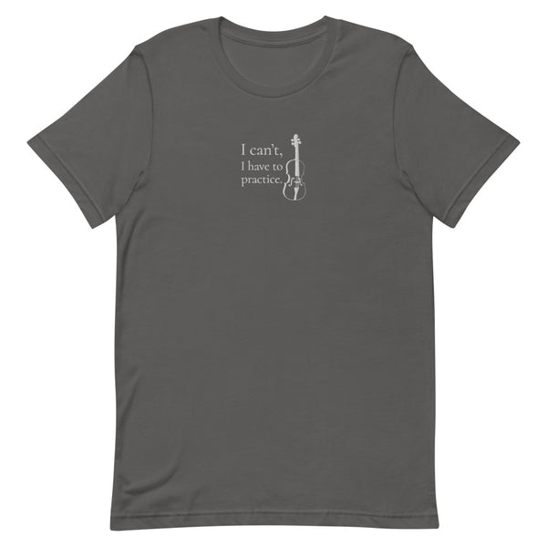 ICIH2P - Violin - Embroidered Unisex Short-Sleeve T-Shirt