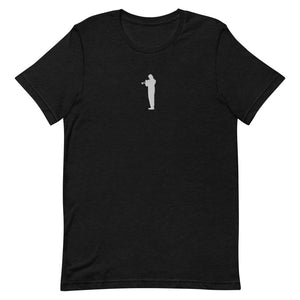 Suresh Singaratnam - Classical EP White Silhouette - Embroidered Short-Sleeve Unisex T-Shirt