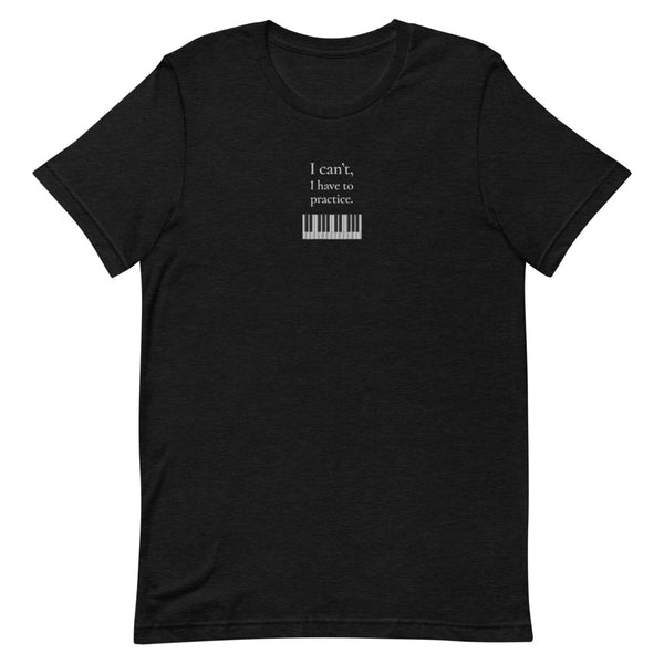 ICIH2P - Keyboard - Embroidered Unisex Short-Sleeve T-Shirt