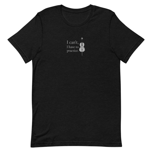 ICIH2P - Cello - Embroidered Unisex Short-Sleeve T-Shirt