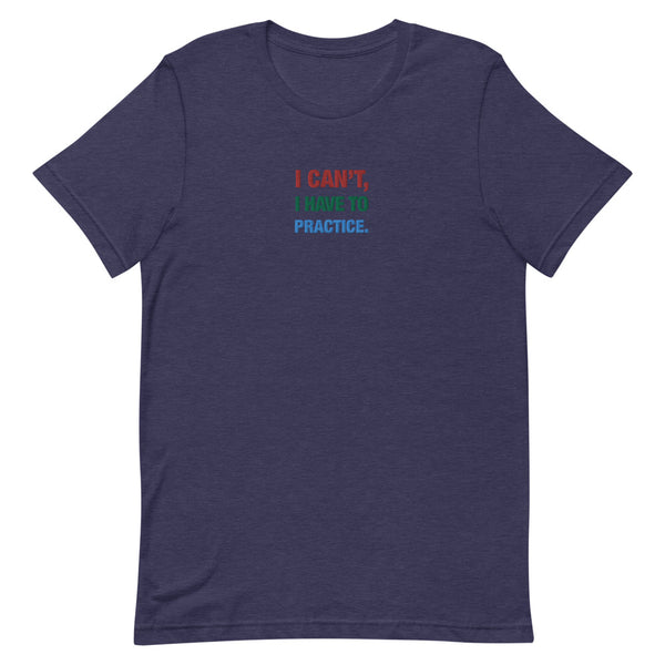icantihavetopractice - Embroidered Short-Sleeve Unisex T-Shirt