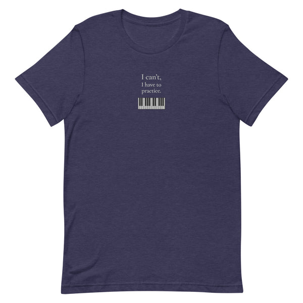 ICIH2P - Keyboard - Embroidered Unisex Short-Sleeve T-Shirt