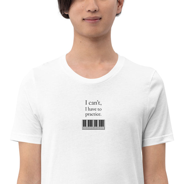 ICIH2P - Keyboard - Embroidered Short-Sleeve T-Shirt