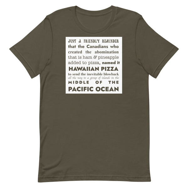Hawaiian Pizza - Short-Sleeve Unisex T-Shirt
