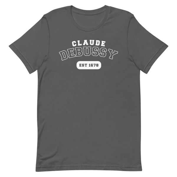 Claude Debussy - US College Style Unisex Short Sleeve T-shirt