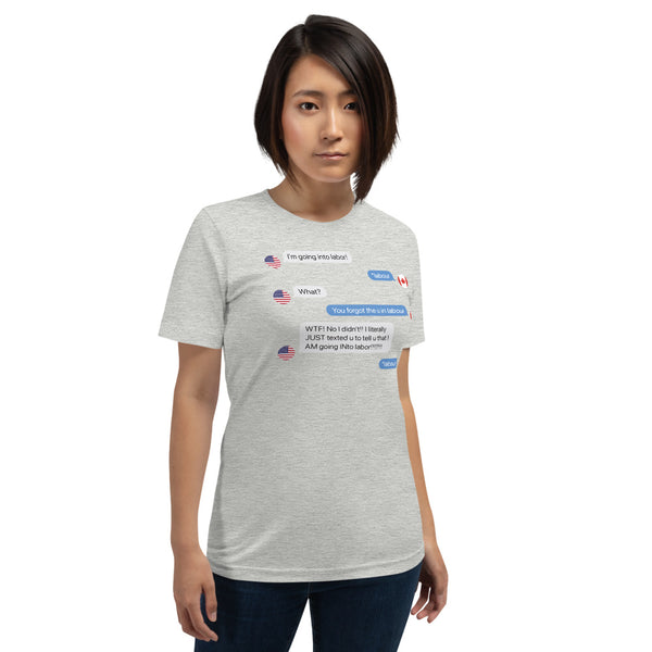 U in Labour (Canada) - Short Sleeve T-Shirt