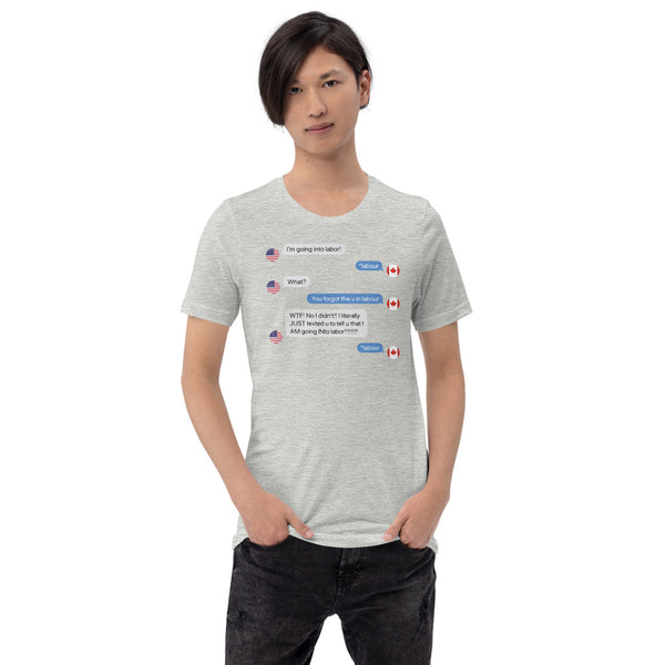 U in Labour (Canada) - Short Sleeve T-Shirt