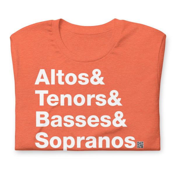 Altos & Tenors & Basses & Sopranos - Short-Sleeve T-Shirt