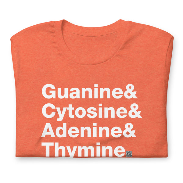 Guanine & Cytosine & Adenine & Thymine - Short-sleeve T-shirt