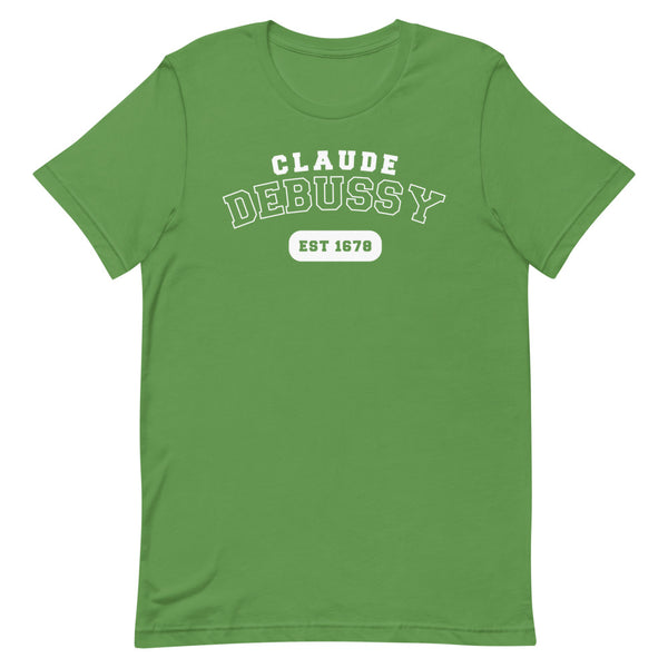 Claude Debussy - US College Style Unisex Short Sleeve T-shirt