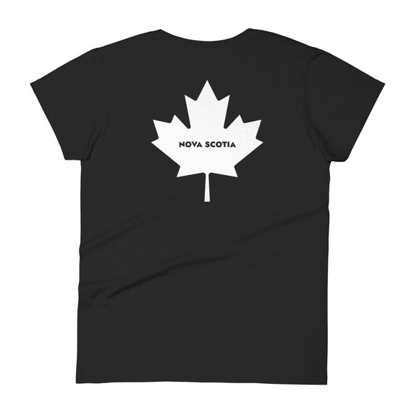 Nova Skosha (Maple Leaf Back) - Women's Short Sleeve T-shirt