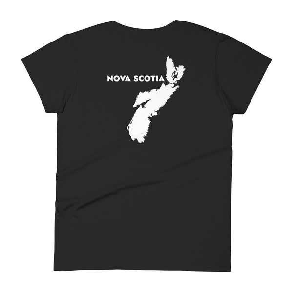 Nova Skosha (Map Back) - Women's Short Sleeve T-shirt