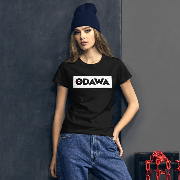 Odawa (Maple Leaf Back) - Women's Short Sleeve T-shirt