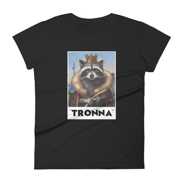 The Raccoon King of Tronna - Women's Short Sleeve T-shirt