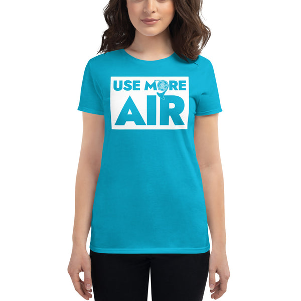 Use More Air - French Horn - Women's Short Sleeve T-shirt