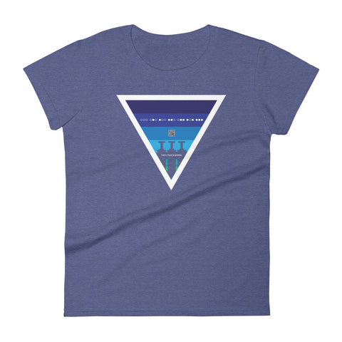 ICIH2P - Brass Valves - Cool Triangle - Women's Short Sleeve T-shirt