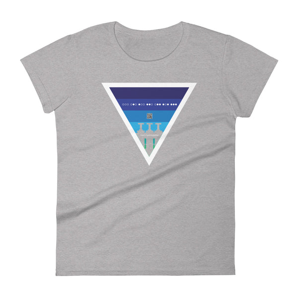 ICIH2P - Brass Valves - Cool Triangle - Women's Short Sleeve T-shirt