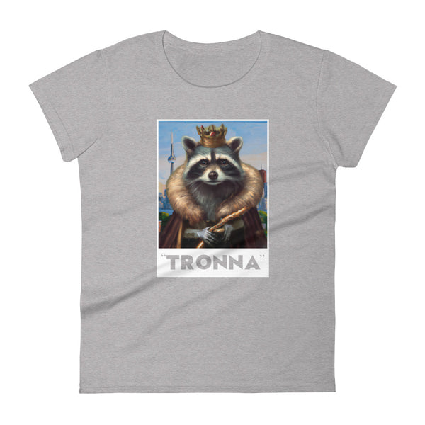 The Raccoon King of Tronna - Women's Short Sleeve T-shirt