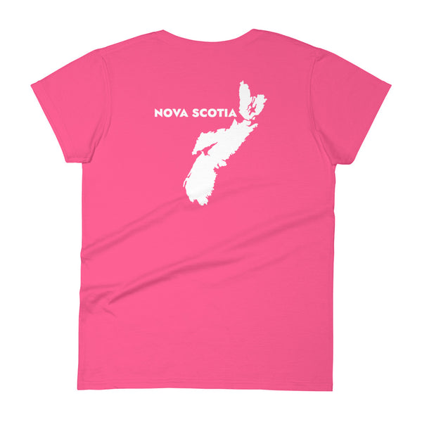 Nova Skosha (Map Back) - Women's Short Sleeve T-shirt