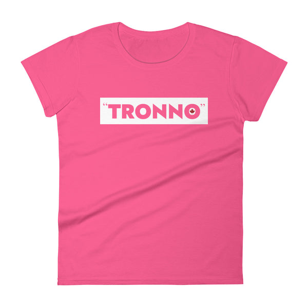 Tronno (Toronto Map Back) - Women's Short Sleeve T-shirt