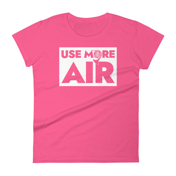 Use More Air - French Horn - Women's Short Sleeve T-shirt