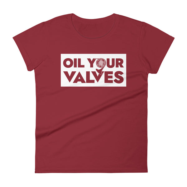 Oil your valves - French Horn - Women's Short Sleeve T-shirt