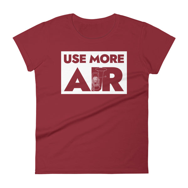 Use More Air - Tuba - Women's Short Sleeve T-shirt