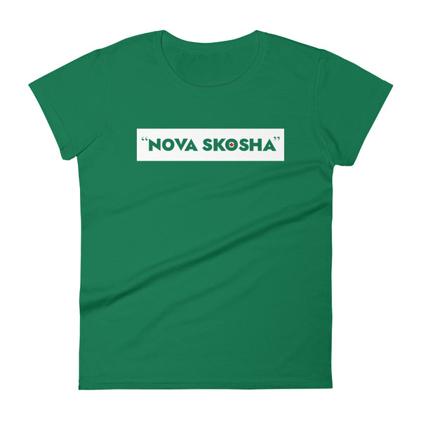 Nova Skosha (Map Back) - Women's Short Sleeve T-shirt