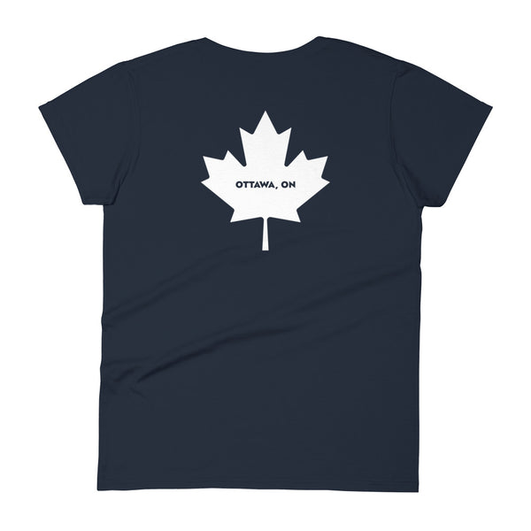 Odawa (Maple Leaf Back) - Women's Short Sleeve T-shirt