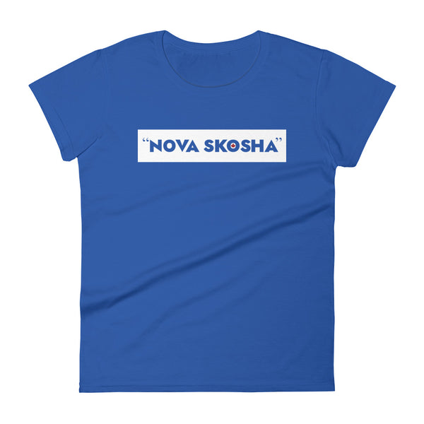 Nova Skosha (Maple Leaf Back) - Women's Short Sleeve T-shirt