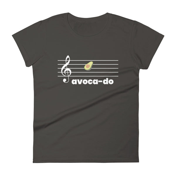 Avoca-do - Treble Clef - Women's Short Sleeve T-shirt
